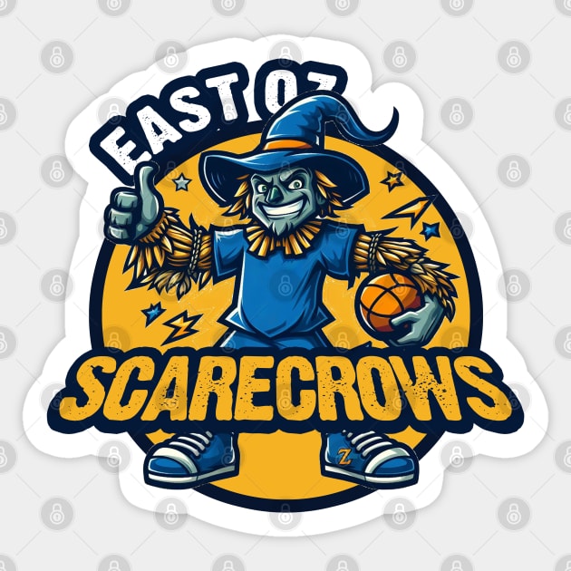 East Oz Scarecrows V2 Sticker by PopCultureShirts